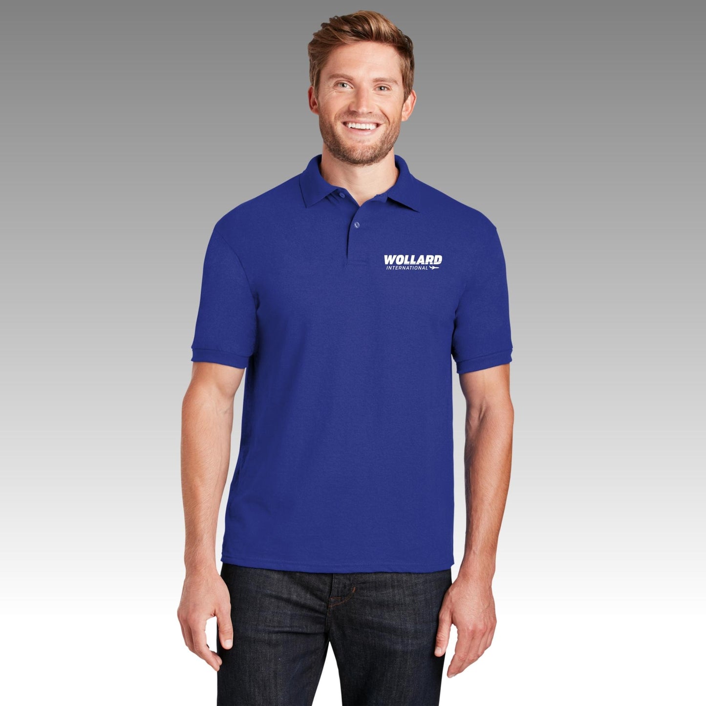 Hanes® EcoSmart® - 5.2-Ounce Jersey Knit Sport Shirt