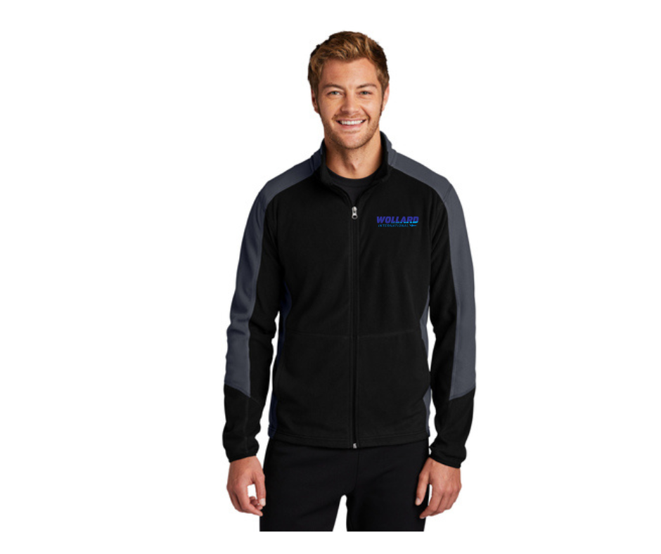 Port Authority® Colorblock Microfleece Jacket