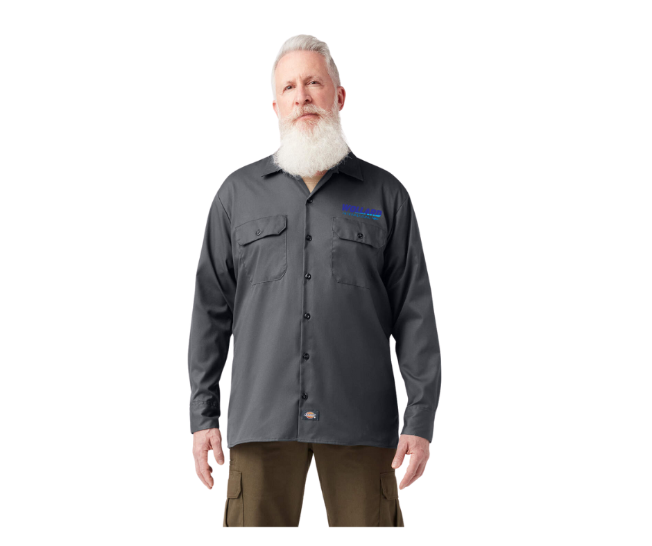 Dickies FLEX Relaxed Fit Long Sleeve Work Shirt