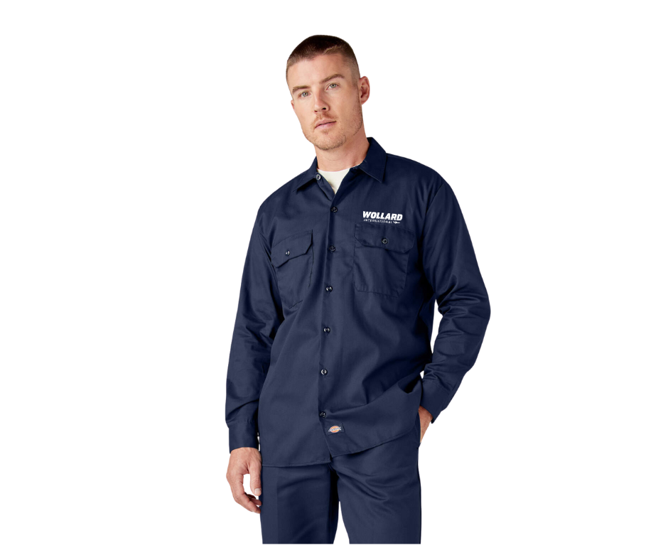 Dickies Long Sleeve Work Shirt- Tall Sizes