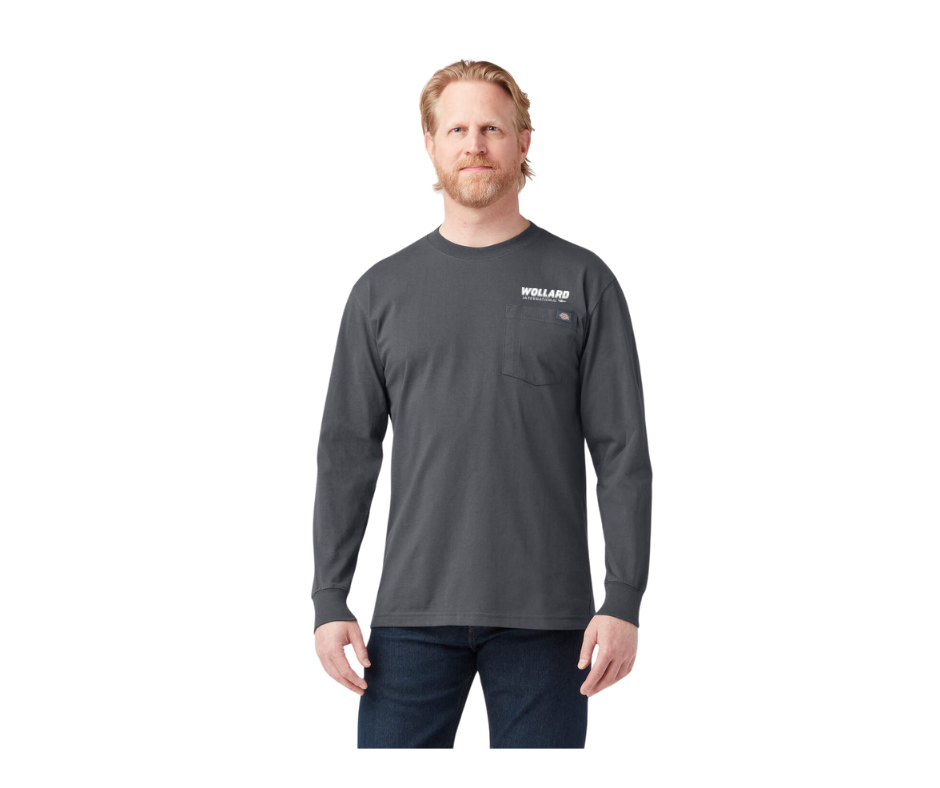 Dickies Heavyweight Long Sleeve Pocket T-Shirt - Tall Sizes