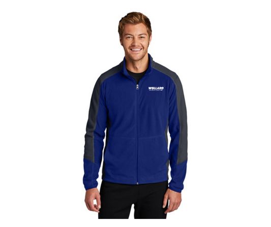 Port Authority® Colorblock Microfleece Jacket