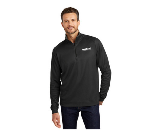 Port Authority® Vertical Texture 1/4-Zip Pullover