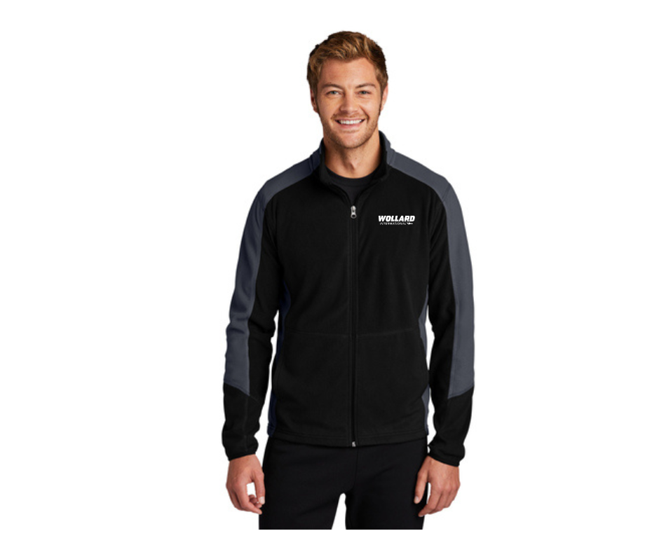 Port Authority® Colorblock Microfleece Jacket