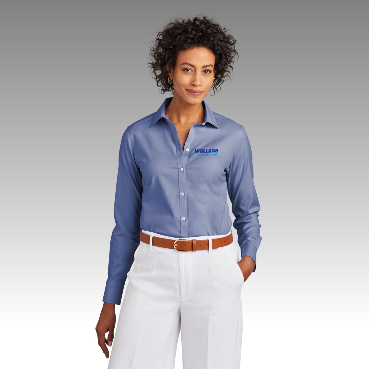 Brooks Brothers® Women’s Wrinkle-Free Stretch Pinpoint Shirt