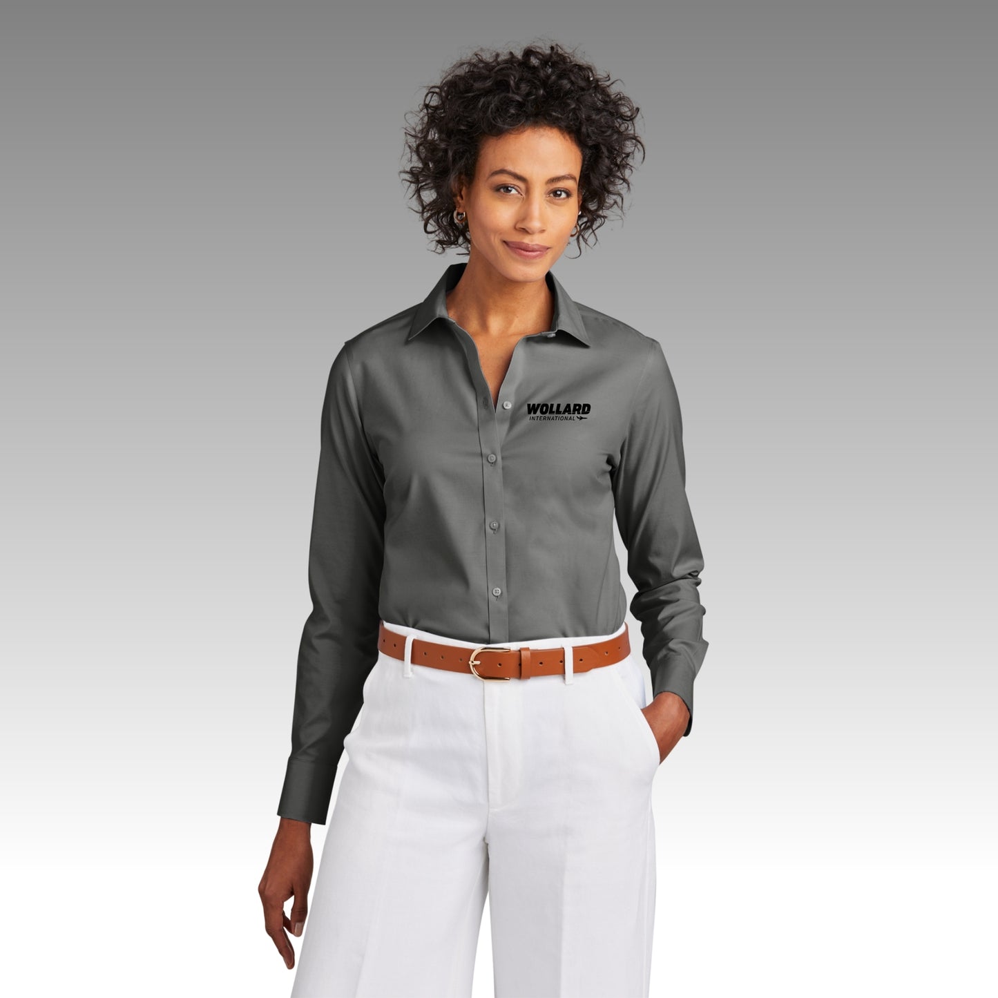 Brooks Brothers® Women’s Wrinkle-Free Stretch Pinpoint Shirt