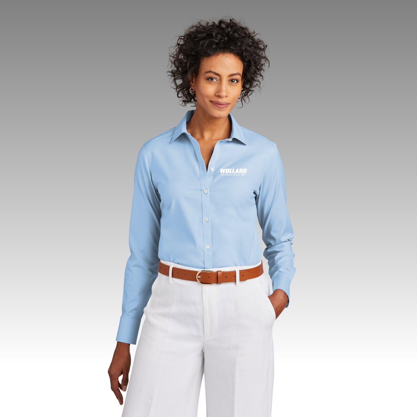 Brooks Brothers® Women’s Wrinkle-Free Stretch Pinpoint Shirt