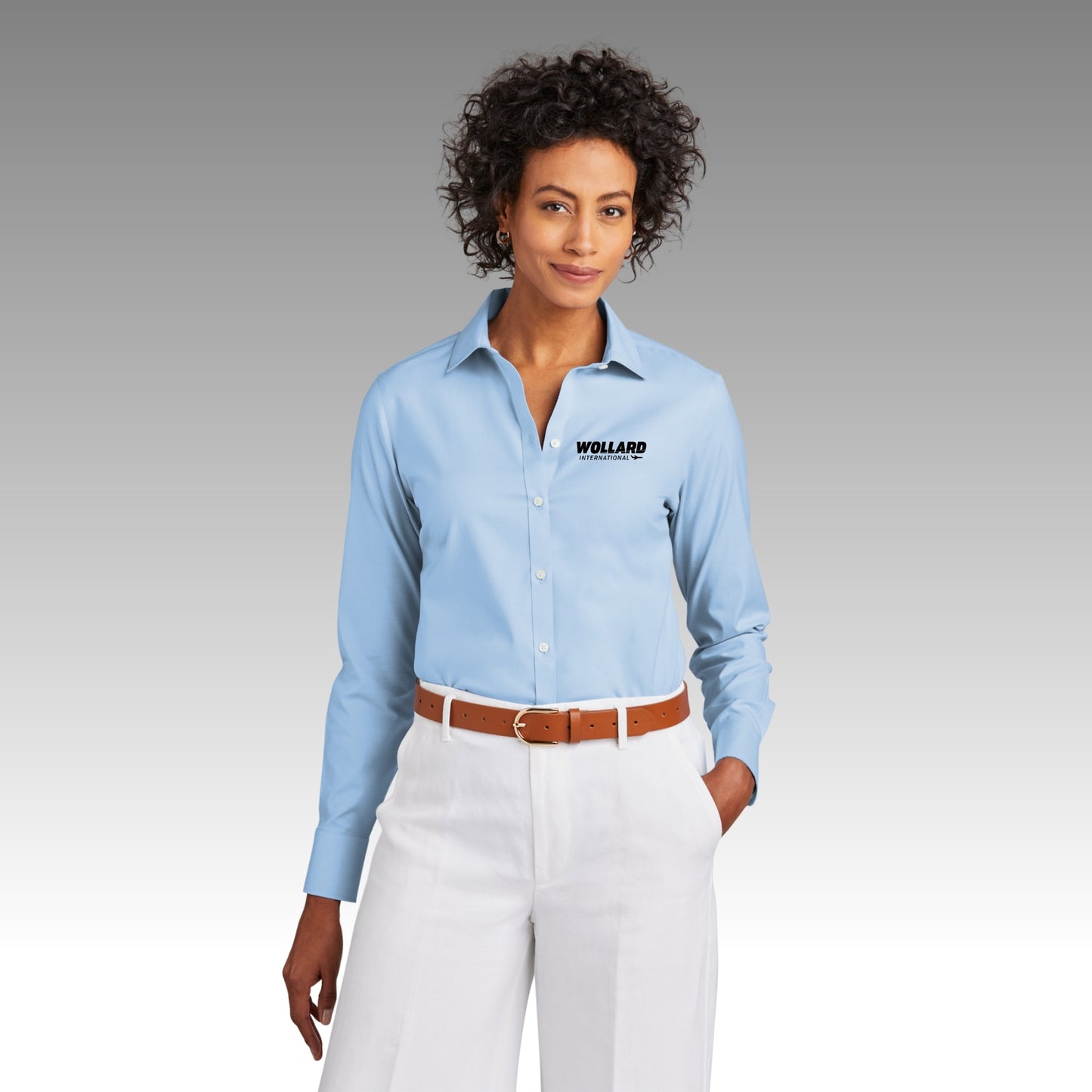 Brooks Brothers® Women’s Wrinkle-Free Stretch Pinpoint Shirt