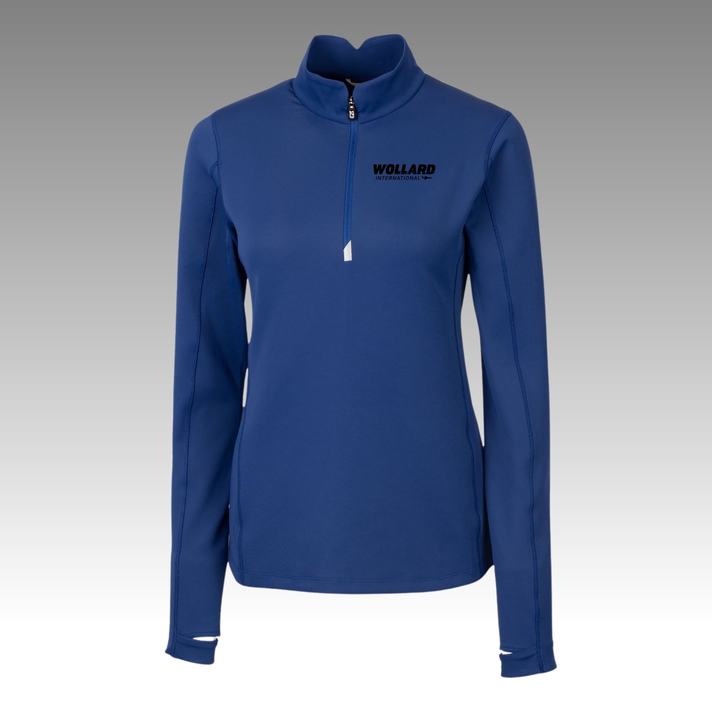 Cutter & Buck Traverse Stretch Quarter Zip Womens Pullover