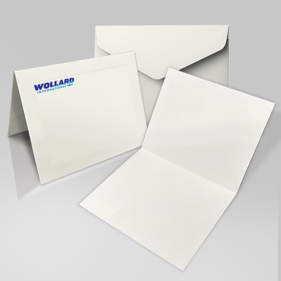 Card - Blank Greeting with Corner Logo and Envelopes